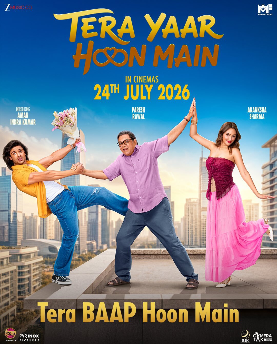 Tera Yaar Hoon Main official trailer poster