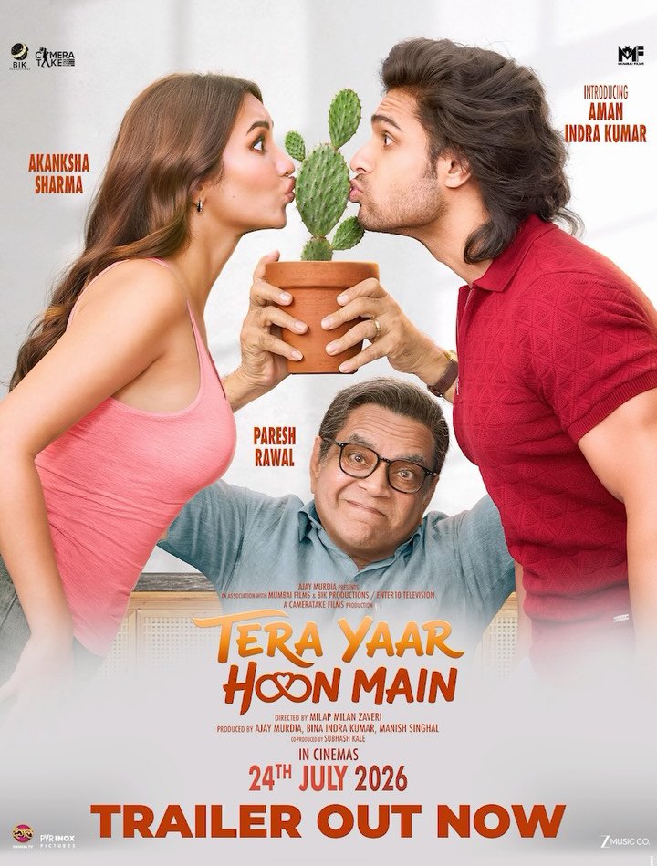Tera Yaar Hoon Main trailer release poster