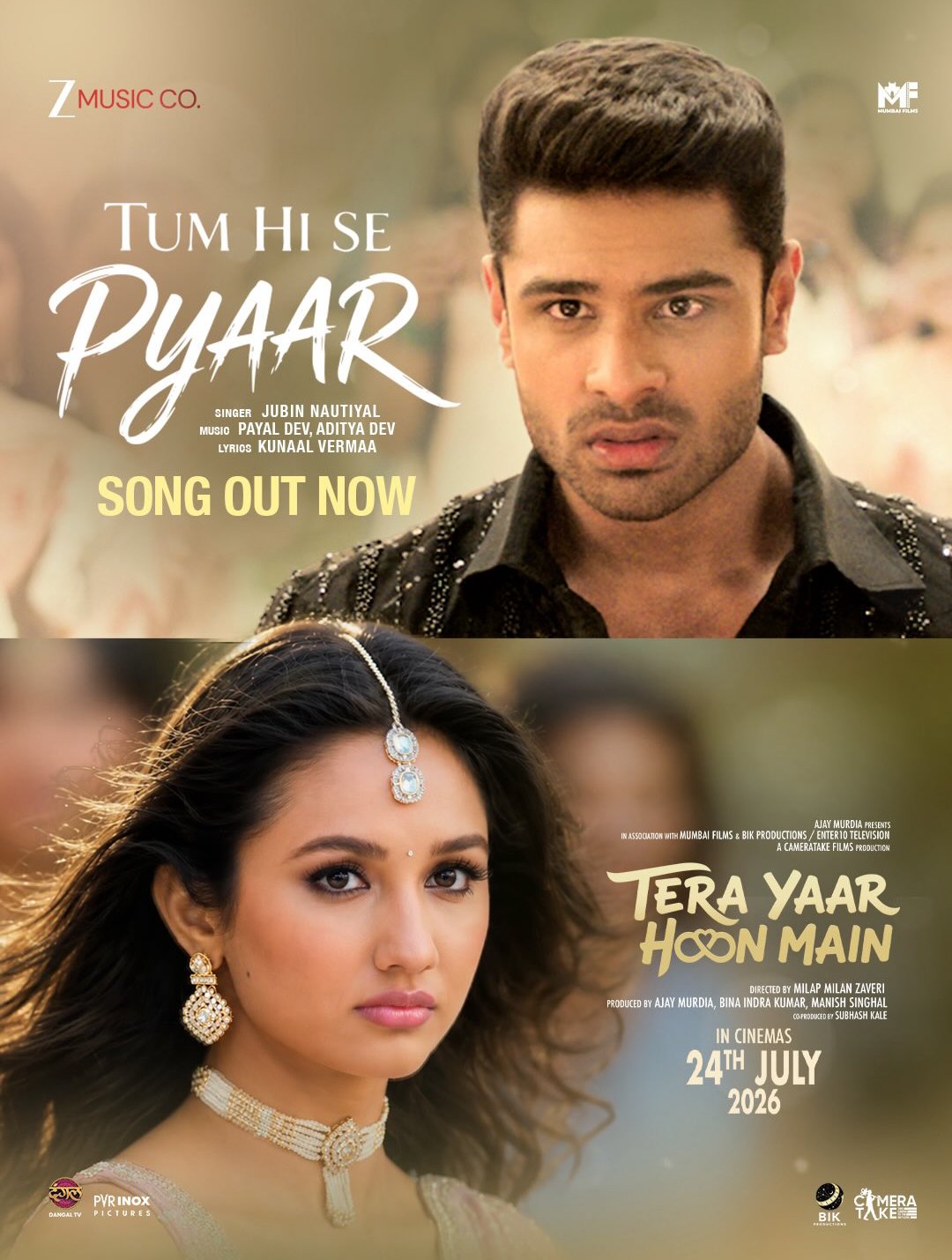 Tum Hi Se Pyaar full video Tera Yaar Hoon Main
