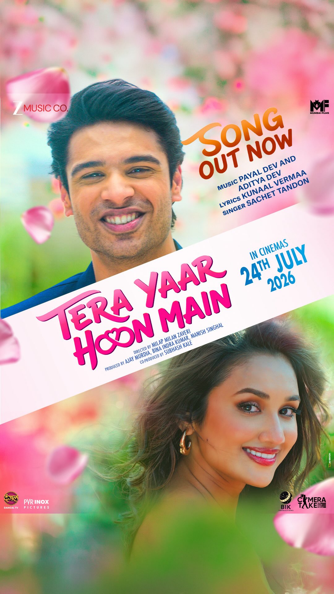 Tera Yaar Hoon Main title song official poster