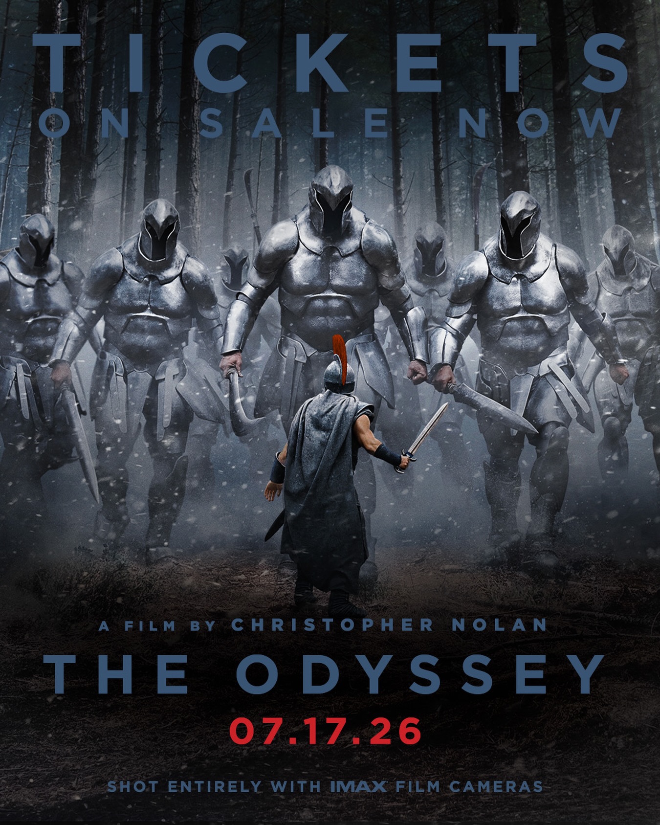 The Odyssey tickets on sale poster