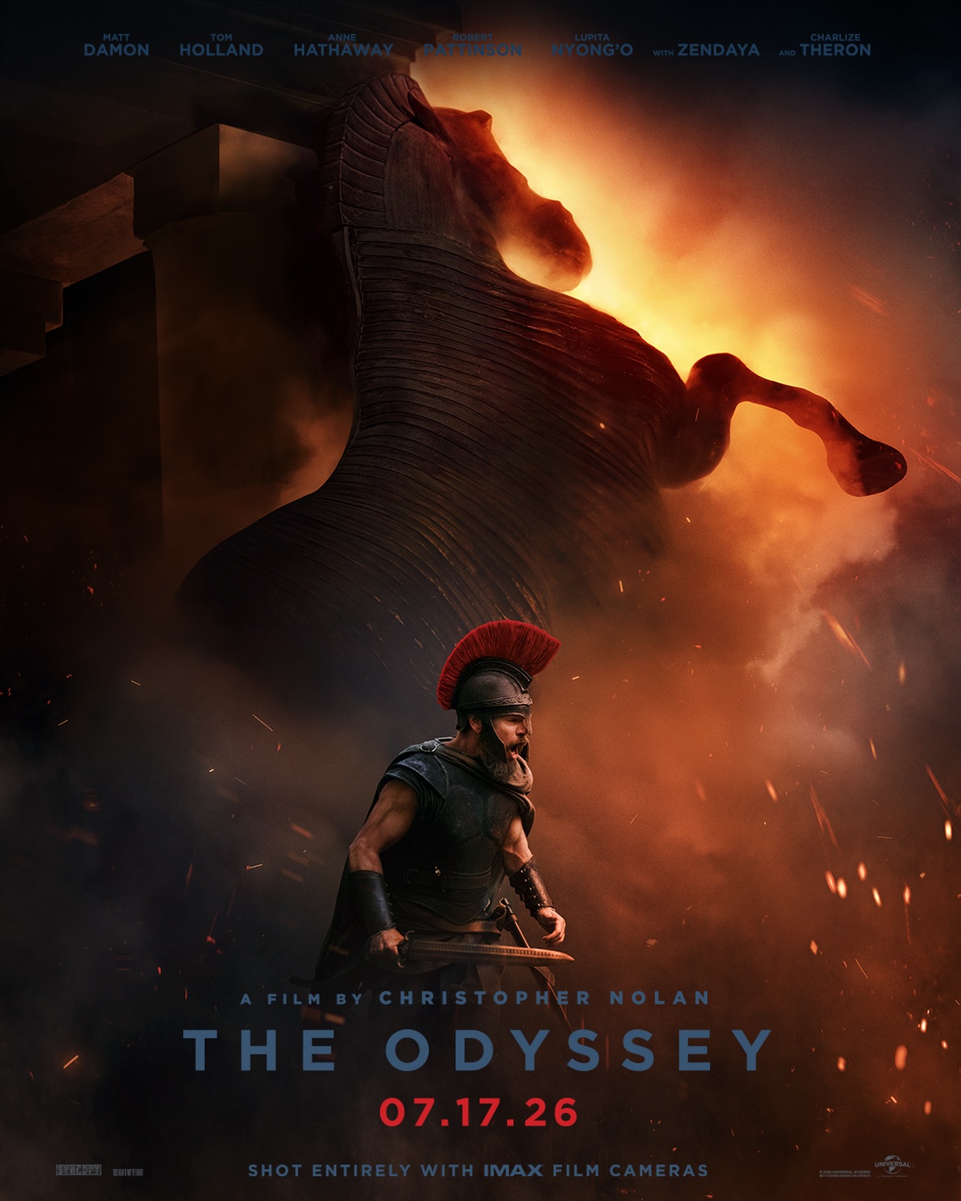 The Odyssey Defy the Gods poster
