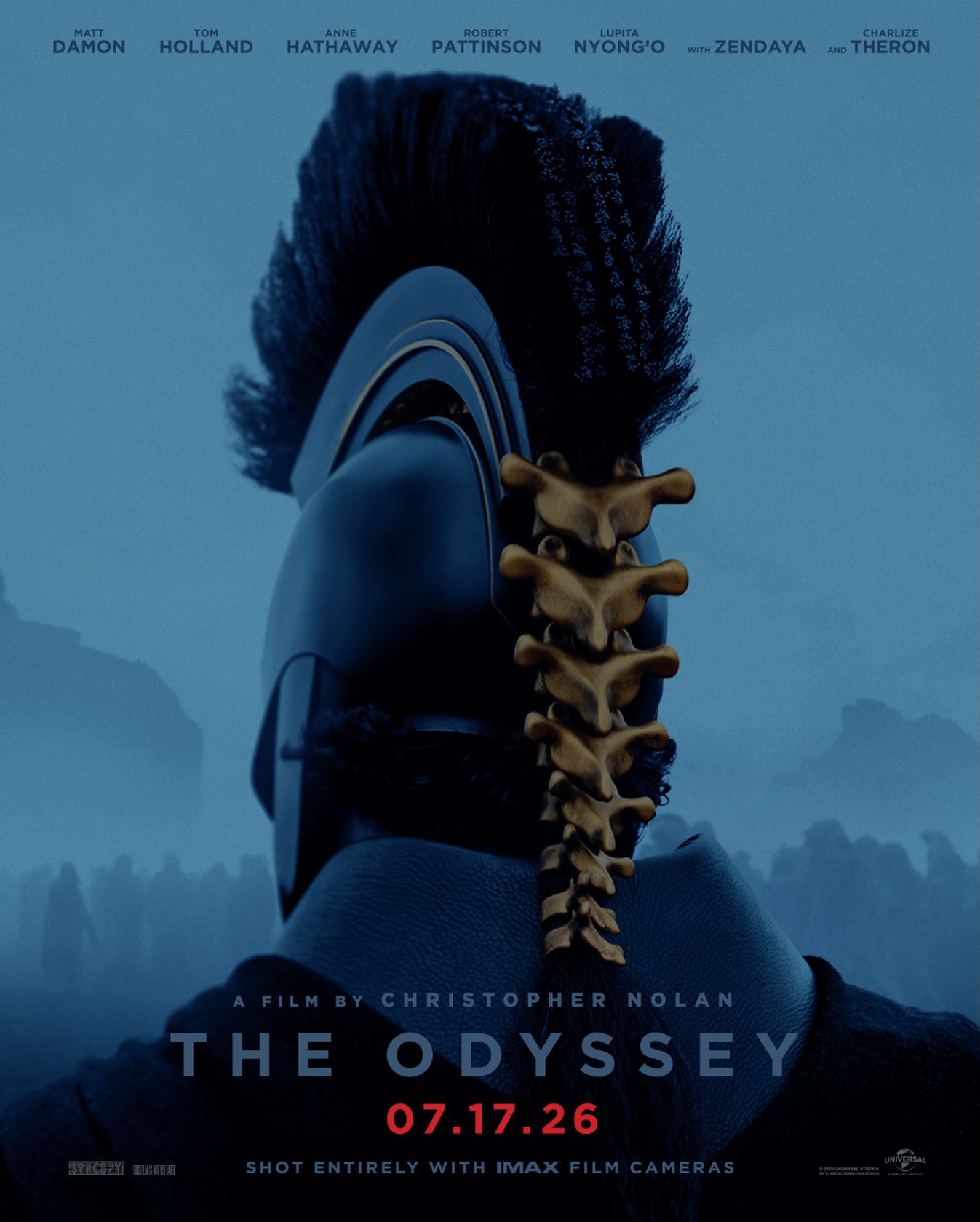 The Odyssey IMAX prologue announcement
