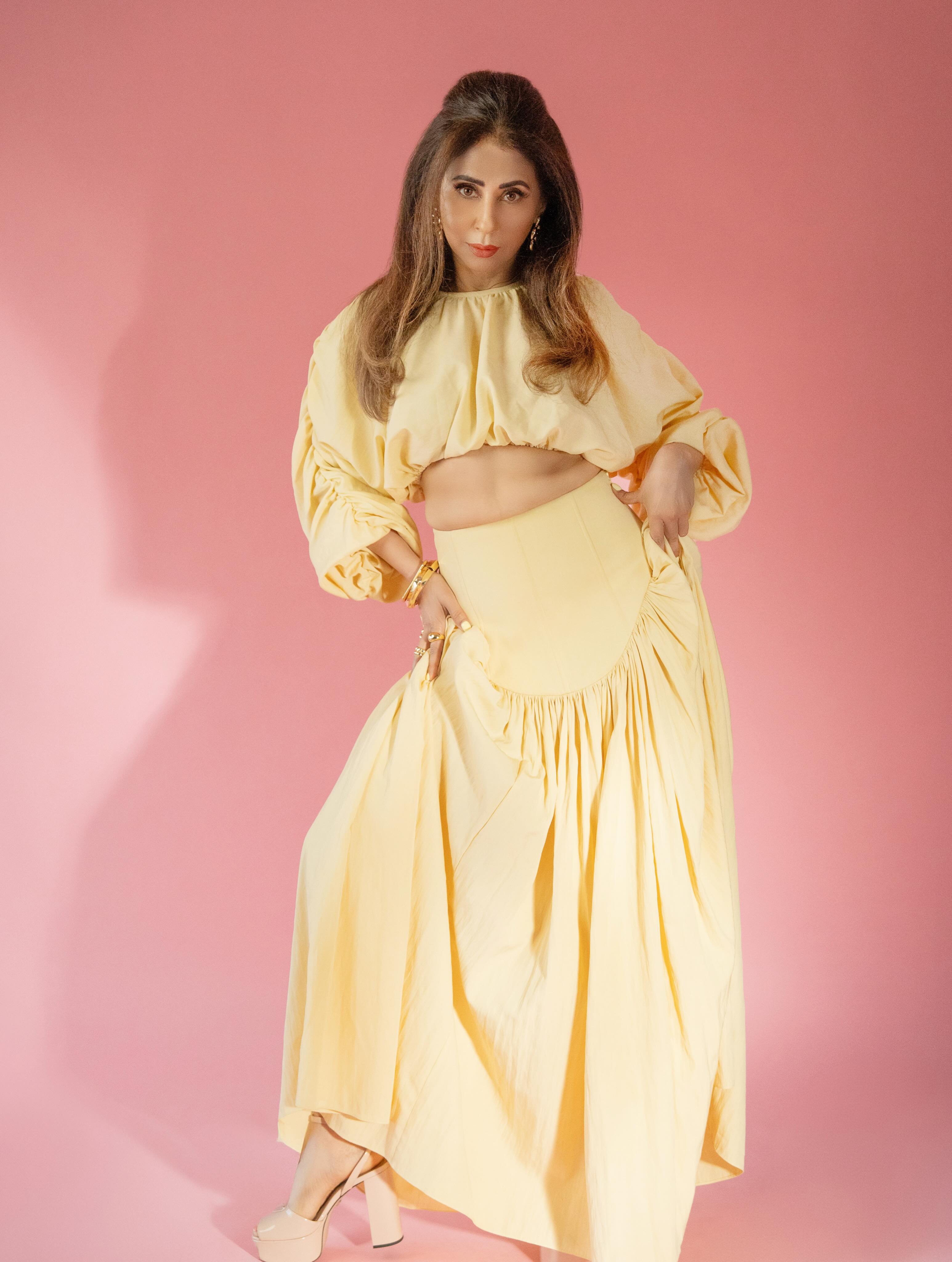 Urmila Matondkar pastel fashion style