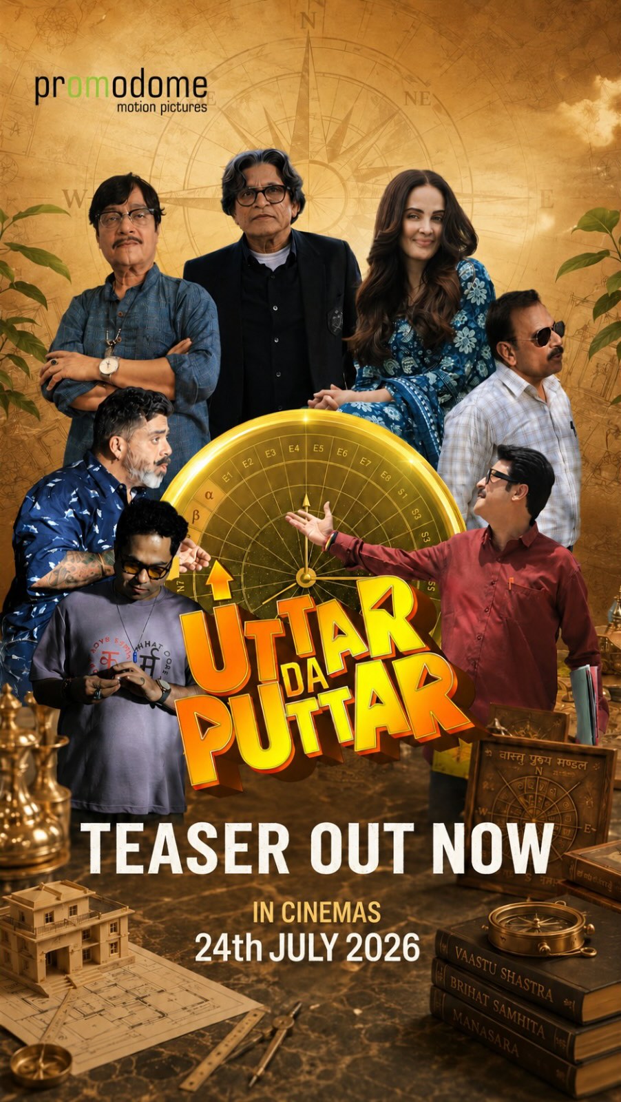 Uttar Da Puttar official teaser poster