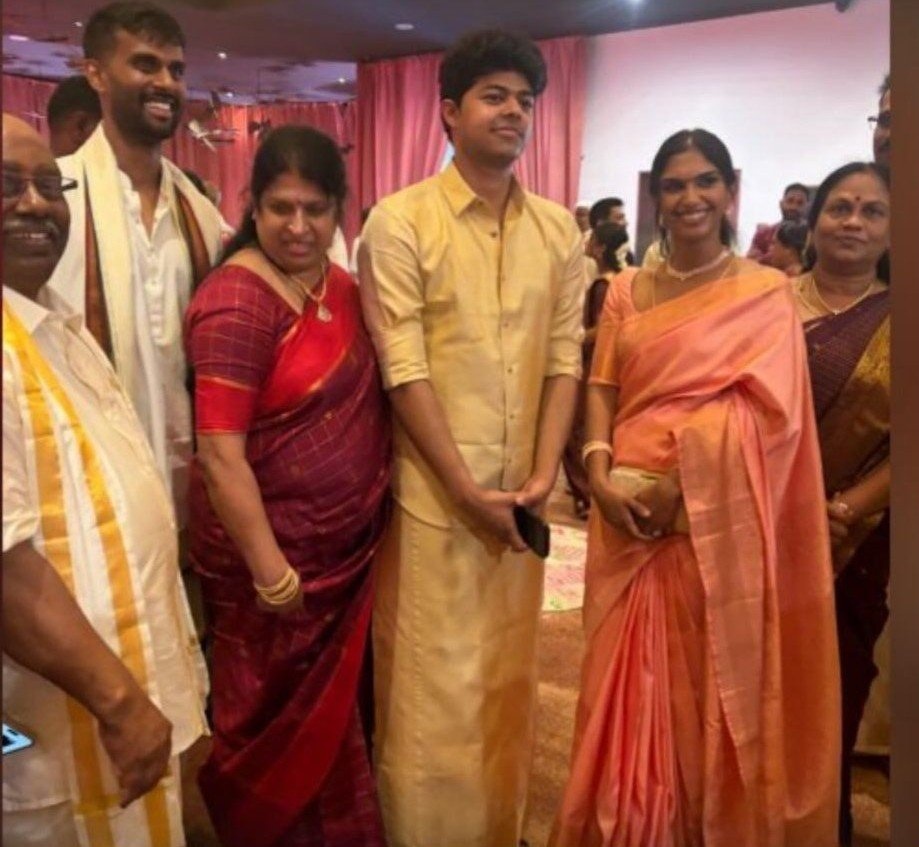 Vijay's Son Jason Sanjay Attends Lyca Vice Chairman Premnath's Family Wedding; Photos Go Viral