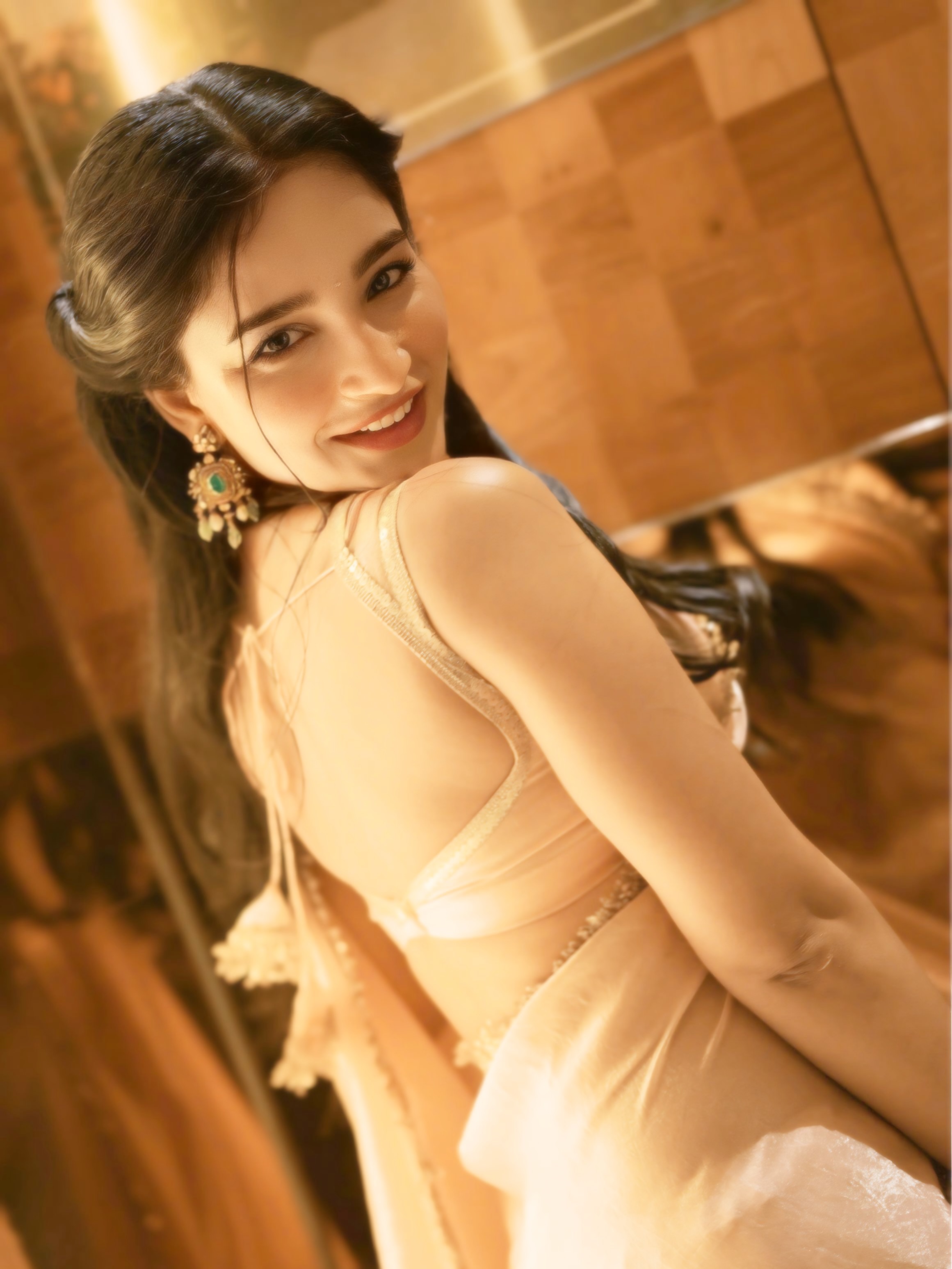 Vishakha Dhiman elegant portrait with graceful smile