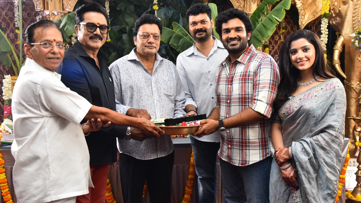 Actor Kiran Abbavaram New Movie Launch