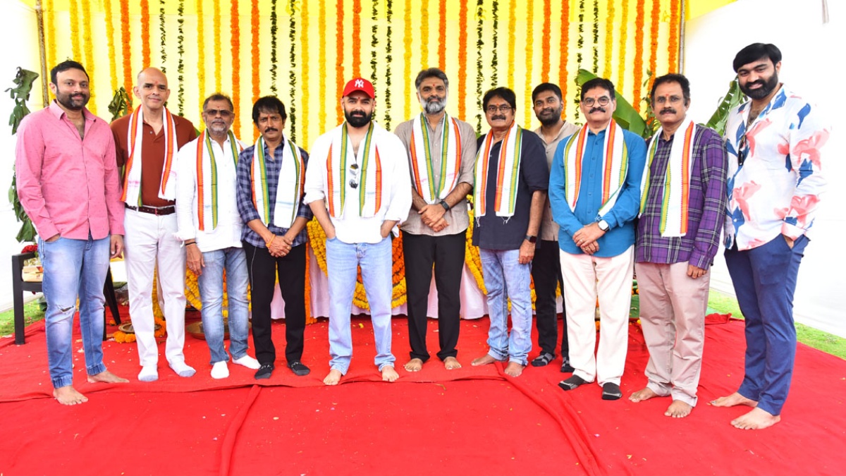 Actor Ram Pothineni New Movie Opening