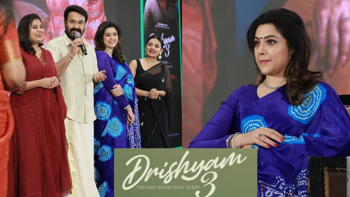 Drishyam 3 :  களமிறங்கும் ஜார்ஜ் குட்டி ஃபேமிலி.. மீனா பகிர்ந்த அழகான புகைப்படங்கள்.. படம் எப்போ ரிலீஸ் தெரியுமா?