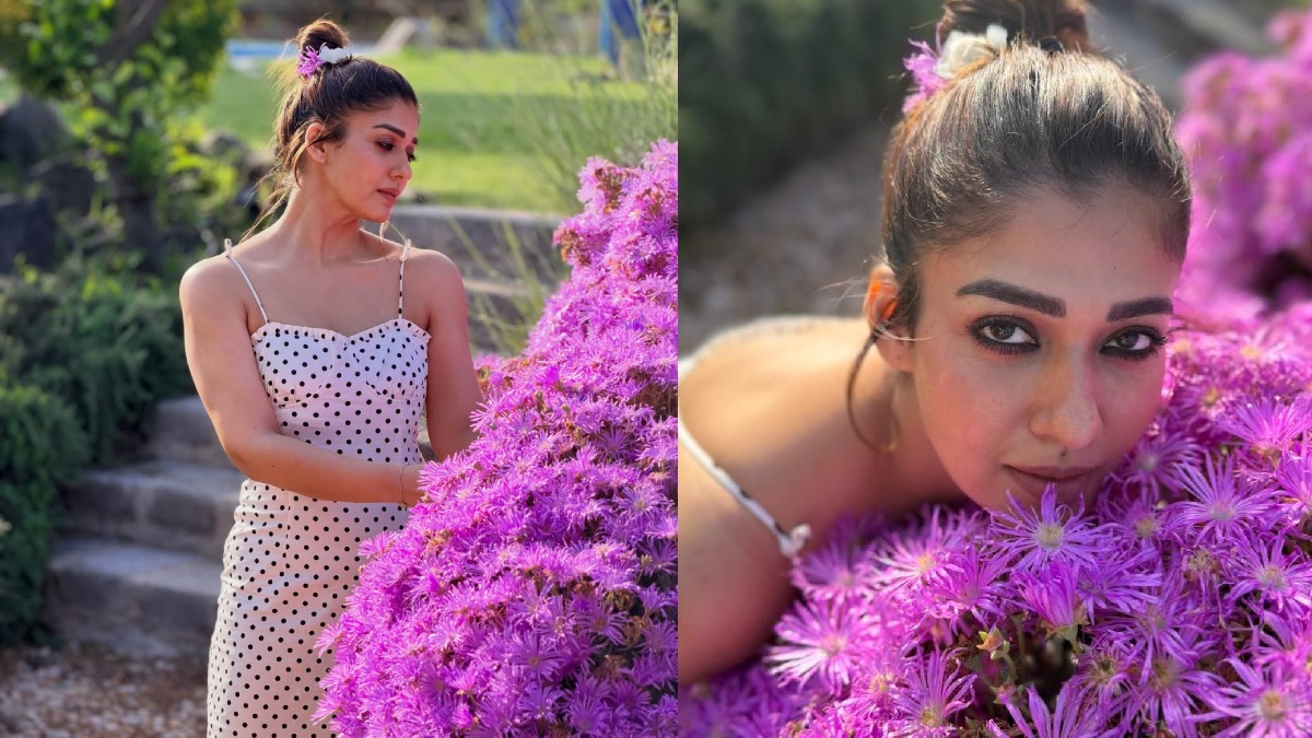 Nayanthara:  இதுவும் கிளாமரில் தான் சேருமா?.. பூக்கள் மீது படுத்துக் கொண்டு டாப் ஏங்கிள் போட்டோஸை இறக்கிய நயன்!