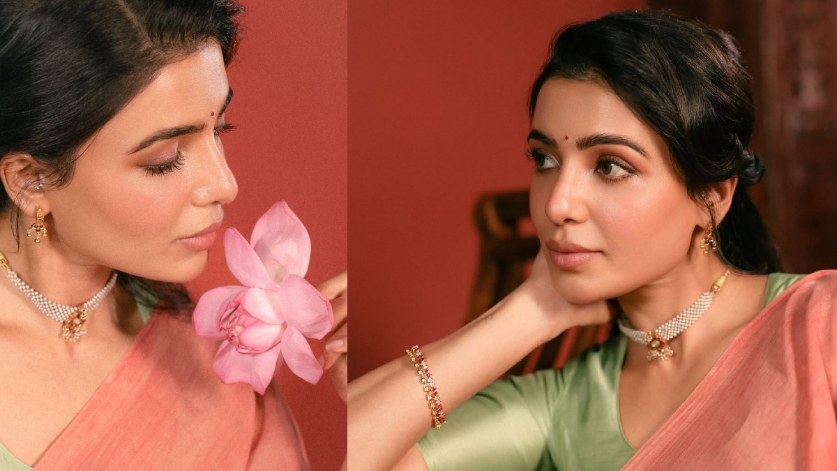 Samantha: கையில் தாமரையுடன் தேவதையாக சமந்தா.. தேர்தல் நேரத்தில் எல்லாம் தெரிந்துதான் செய்யறாங்களா?