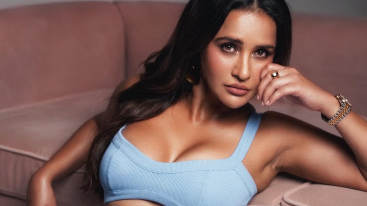 Aisha Sharma Turns Up the Heat in Chic Bold Blue Outfit Look