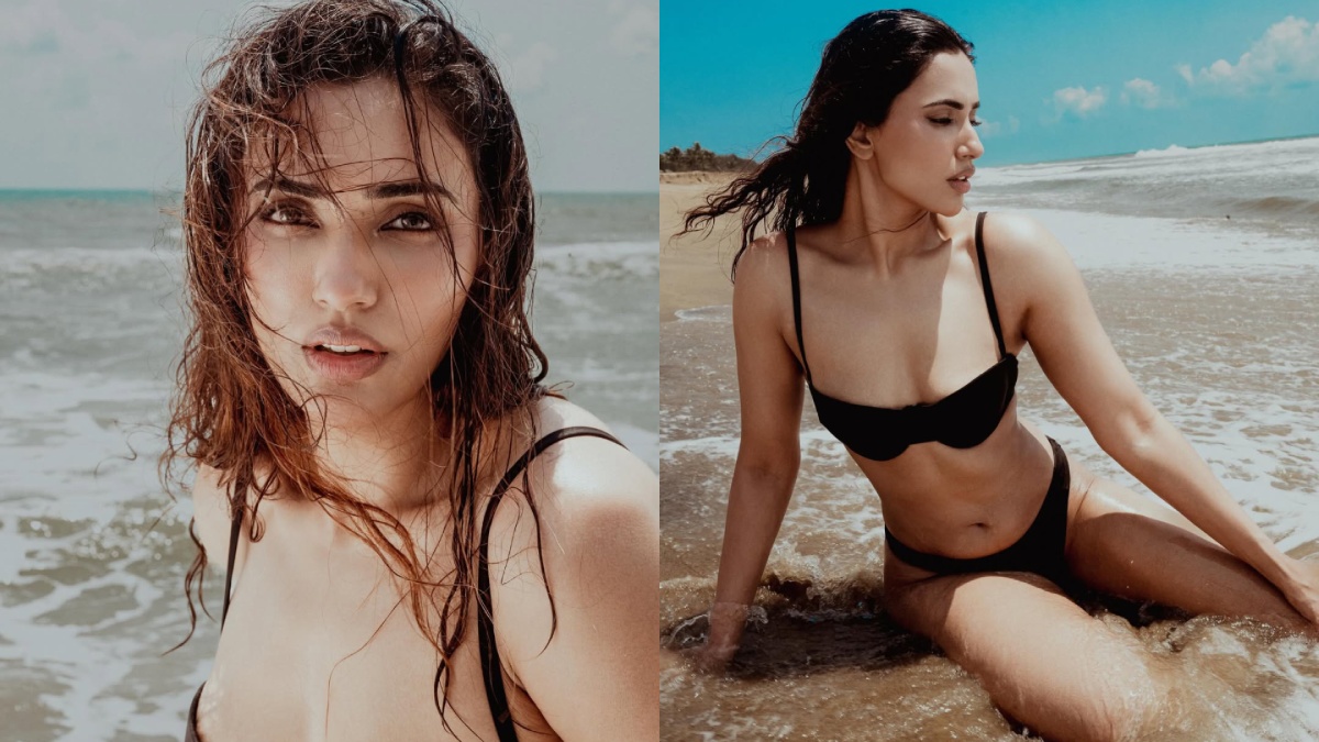 Akshara Gowda Turns Beachside Minimalism Into a Bold Fashion Statement