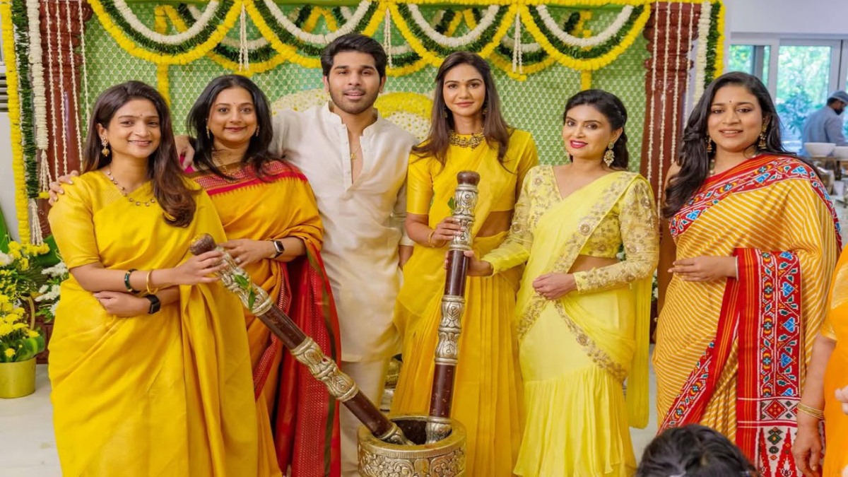 Allu Sirish- Nayanika Wedding: అల్లు శిరీష్- నయనిక పెళ్లి.. అల్లు వారి హల్దీ సెలబ్రేషన్స్ చూశారా?