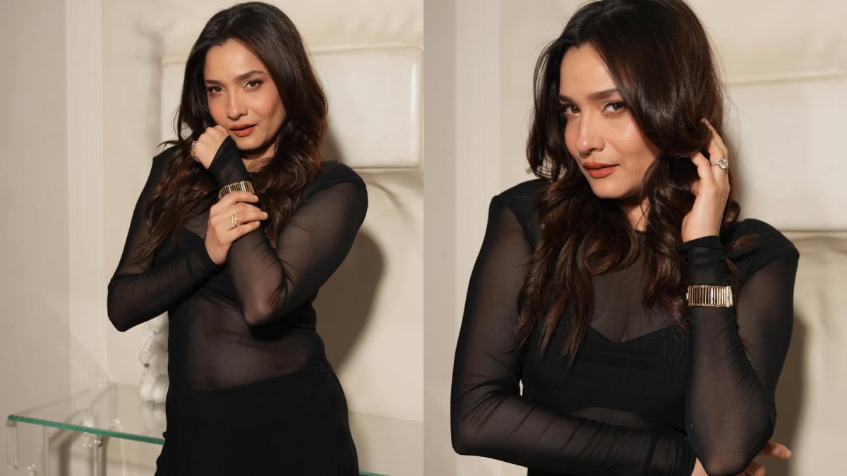 Ankita Lokhande’s Power-Packed Black Look Wins Hearts, See Stunning Photos