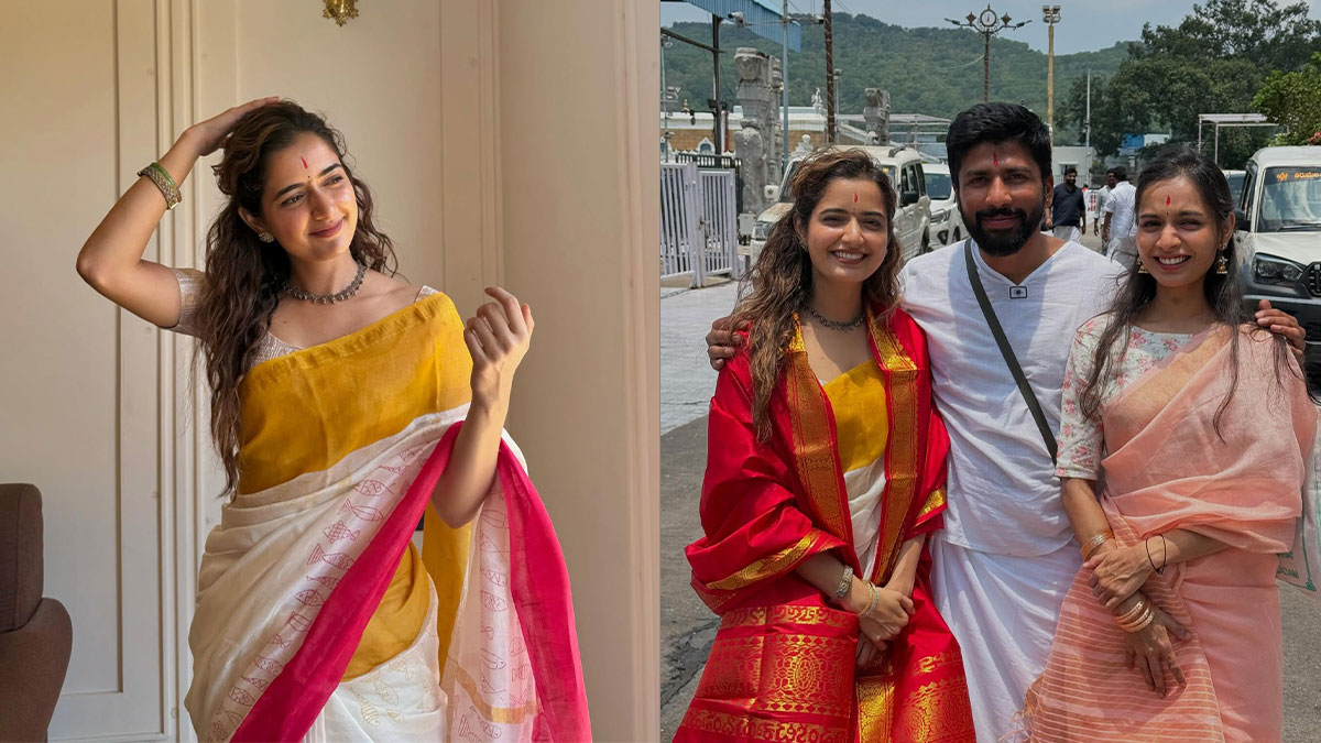 ತಂಗಿ ಜೊತೆ ತಿರುಪತಿಗೆ ಆಶಿಕಾ ಭೇಟಿ