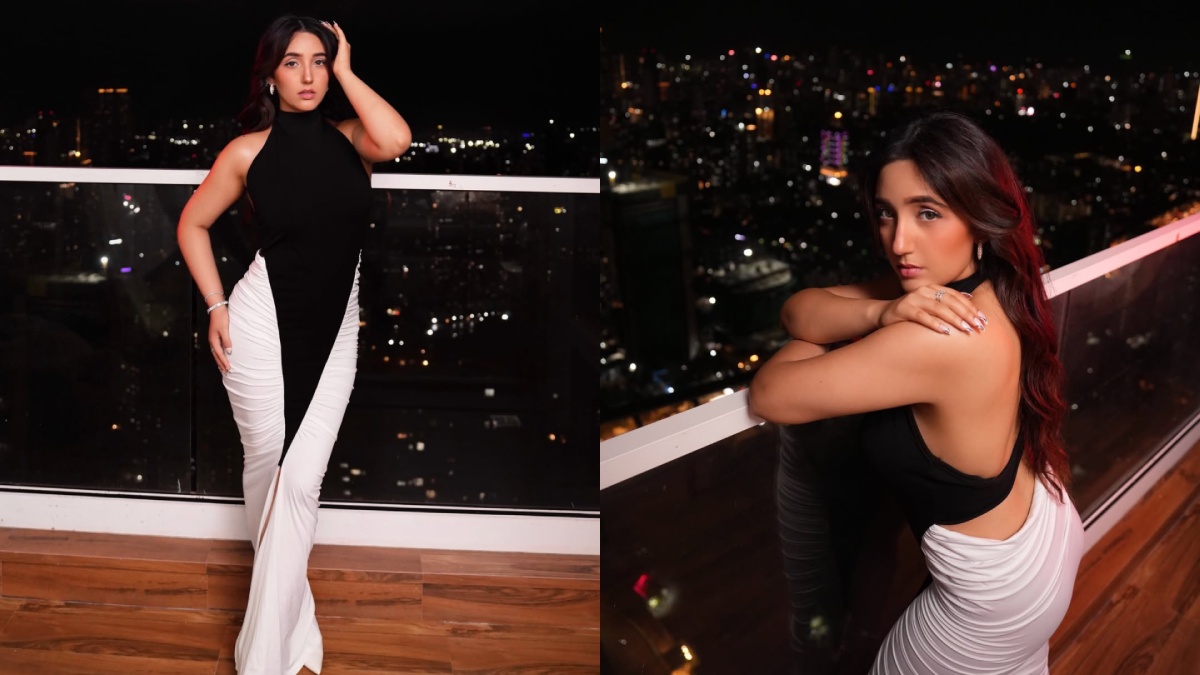 Ashnoor Kaur’s Night City Style: Actress Stuns in Elegant Black and White Looks