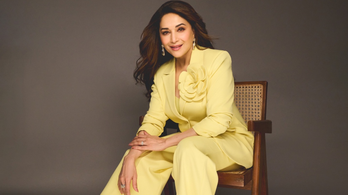 At 50+, Madhuri Dixit Proves She’s the Ultimate Style Queen in Viral Yellow Outfit