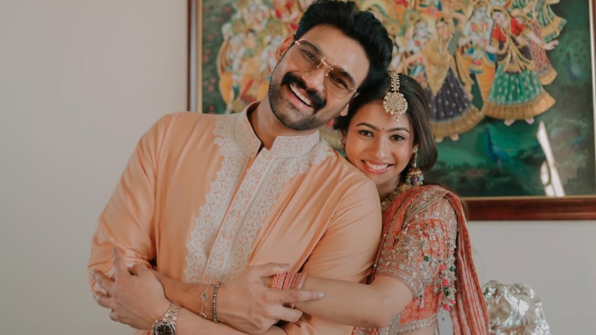 Bellamkonda Sai Sreenivas Shares Emotional Note For Fiancée Kavya Reddy After Private Roka Ceremony