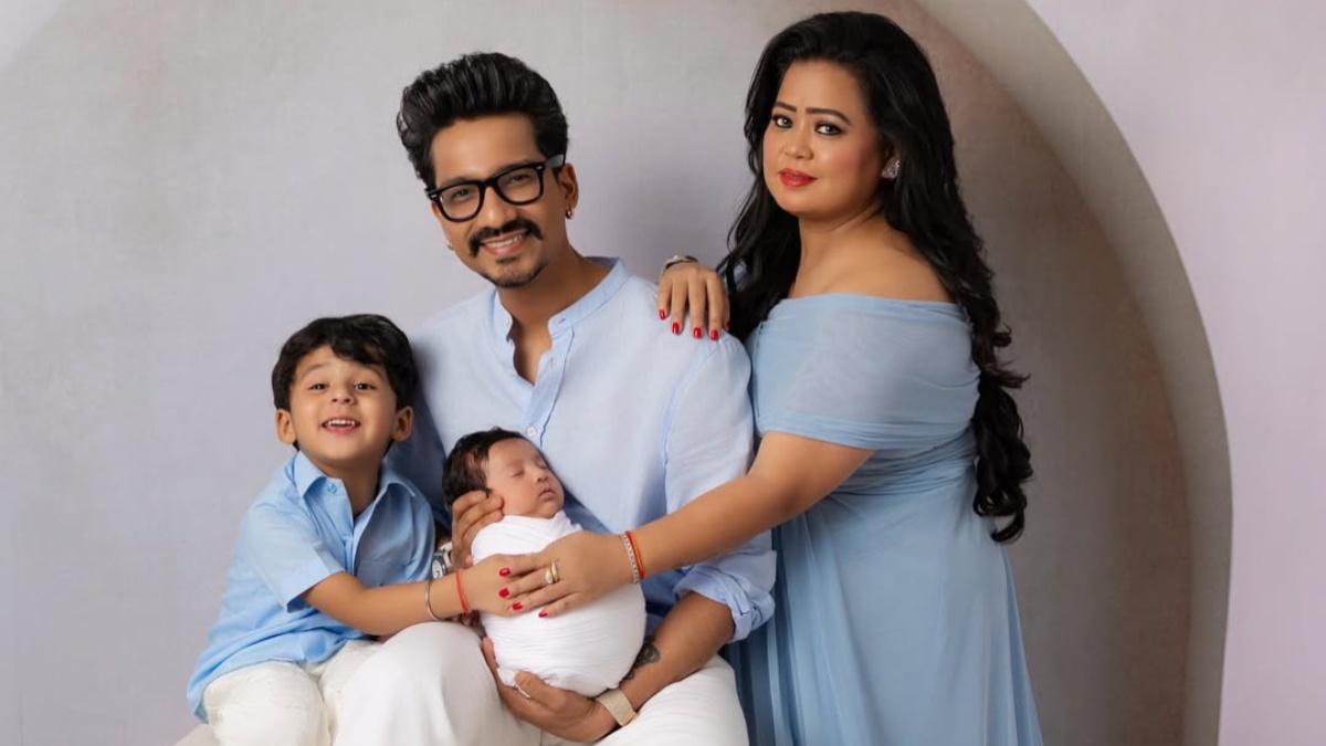 Bharti Singh Reveals Son Yashveer’s Face In Heartwarming Ceremony, Fans Call Him Haarsh’s ‘Carbon Copy’