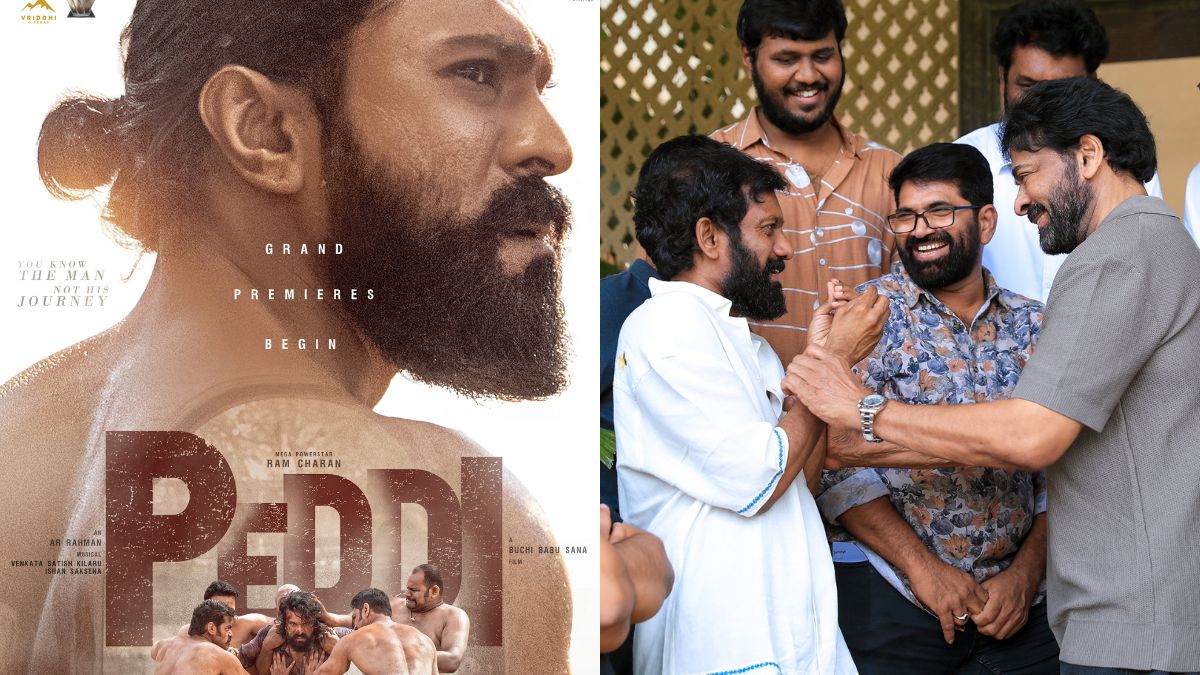 Peddi: పెద్ది పై చిరు ప్రశంసల జల్లు..  మెగా క్యాంప్‌లో సంబరాలు.. ఫోటోలు వైరల్!