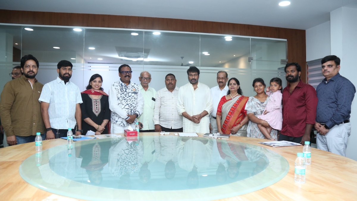 Chiranjeevi Celebrates Ram Charan’s Birthday At Blood Bank With Noble Gesture