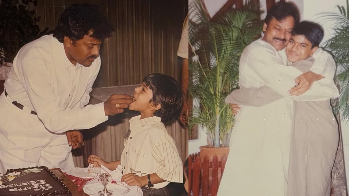 ரியல் ஹாப்பி ராஜே ராம் சரண் தான்.. அவங்க அப்பாவோட பாசத்தை பாருங்க சார்!