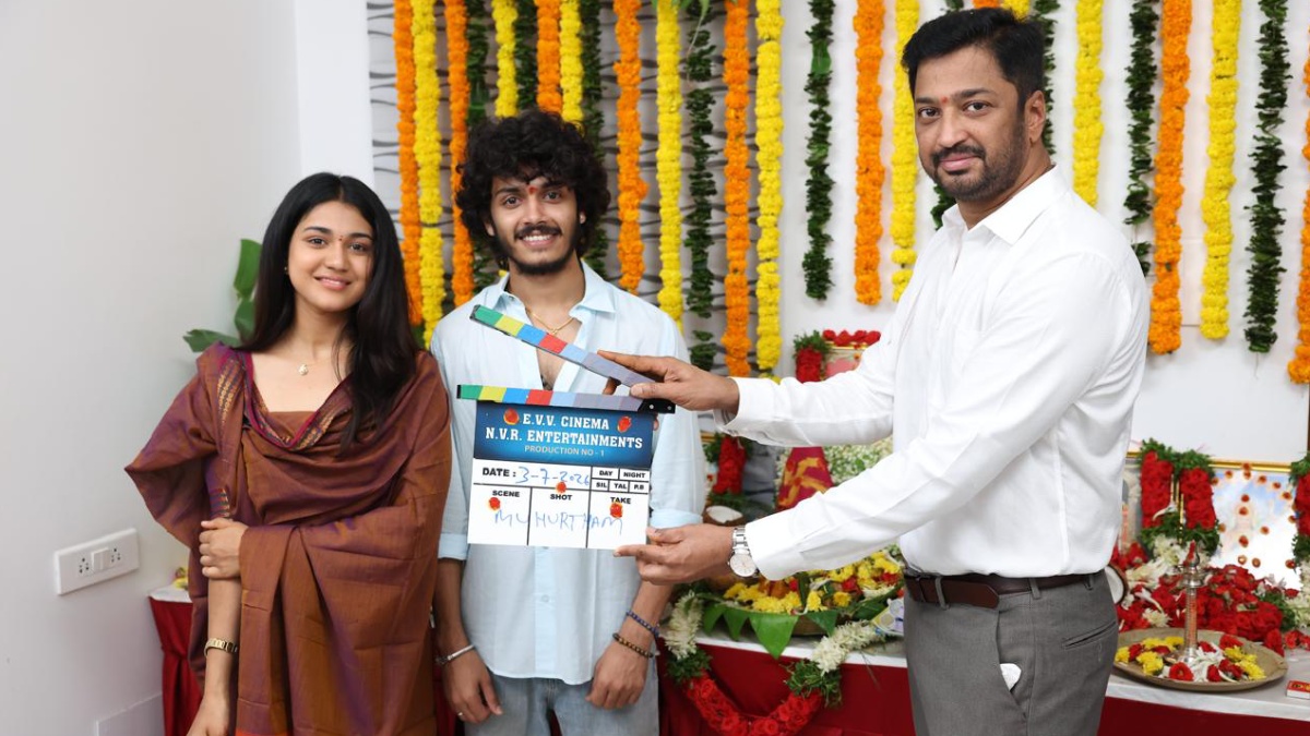 EVV Cinema & NVR Entertainments New Movie Launched With Pooja