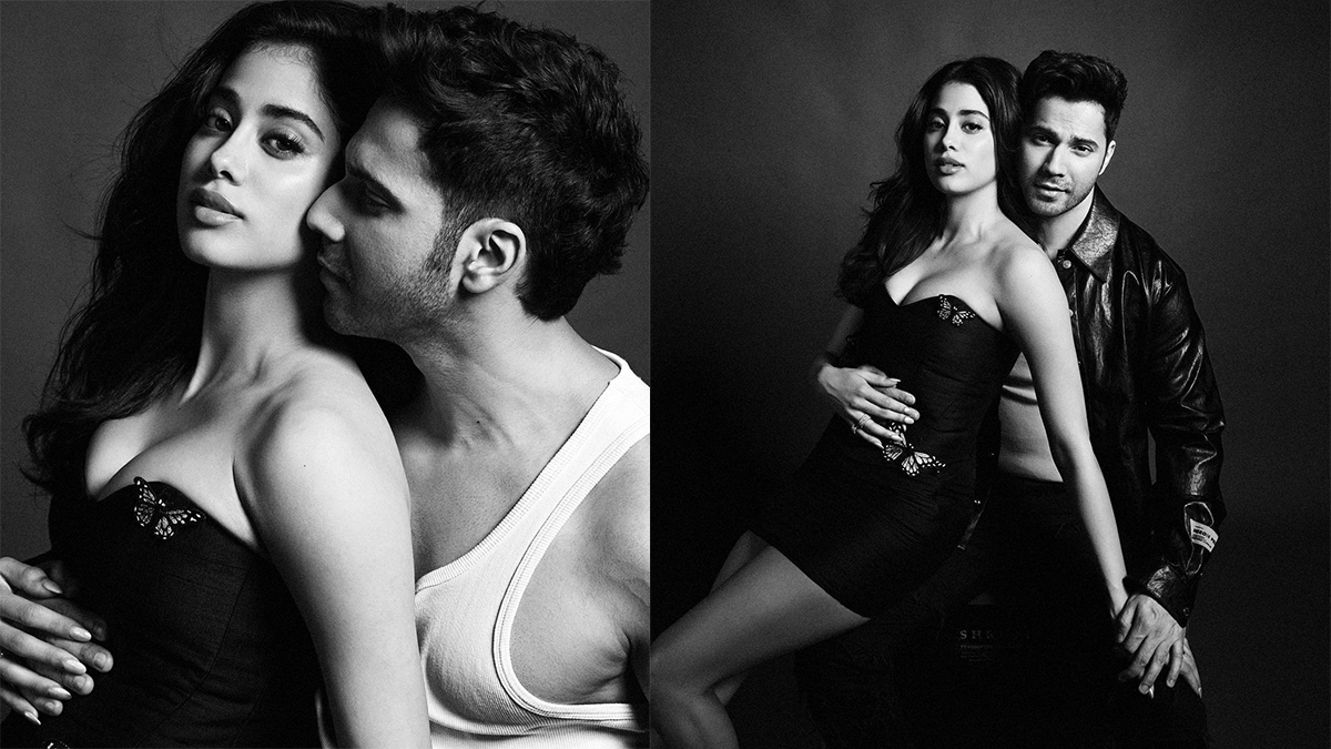 Fiery Chemistry Alert! Varun Dhawan and Janhvi Kapoor's Sizzling On