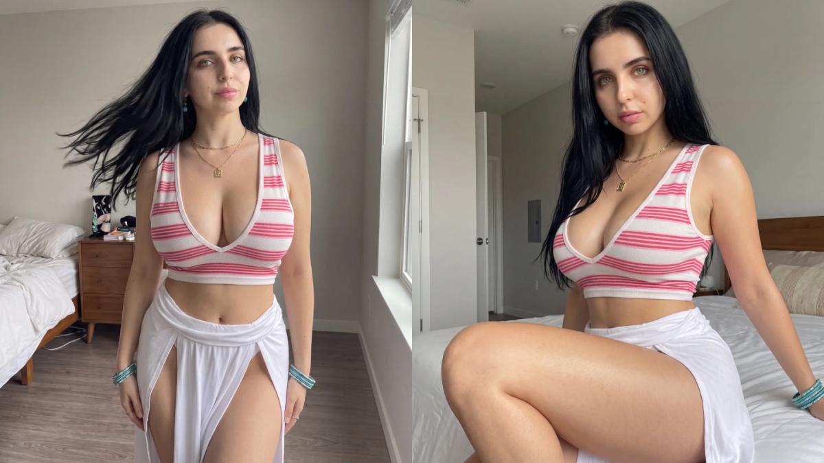 From Crop Top to Flowing Skirt, Sassy Maaya Redefines Modern Glamour