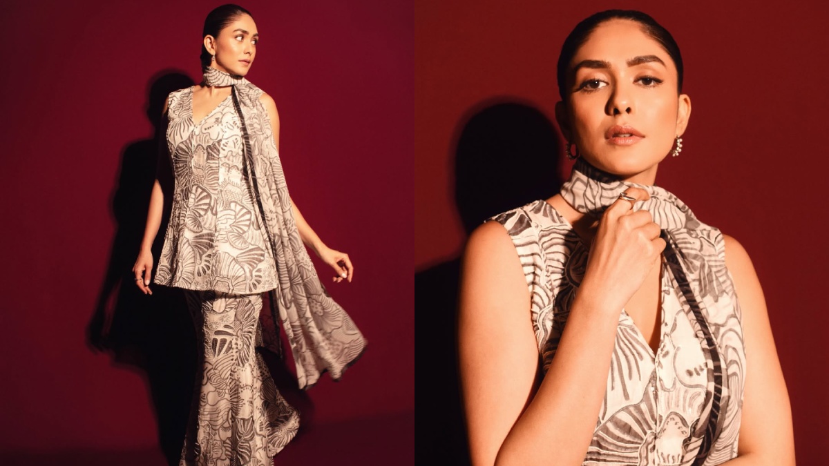 From Traditional to Trendsetter: Mrunal Thakur’s Latest Look Wins the Internet