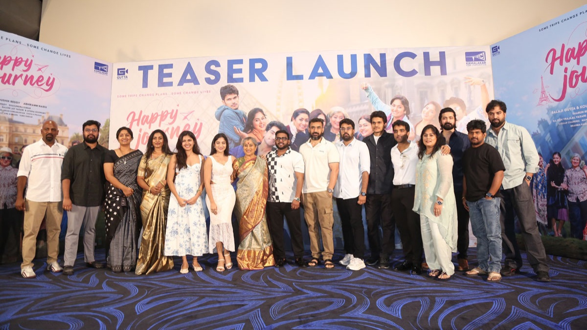 Happy Journey Movie Teaser Launch