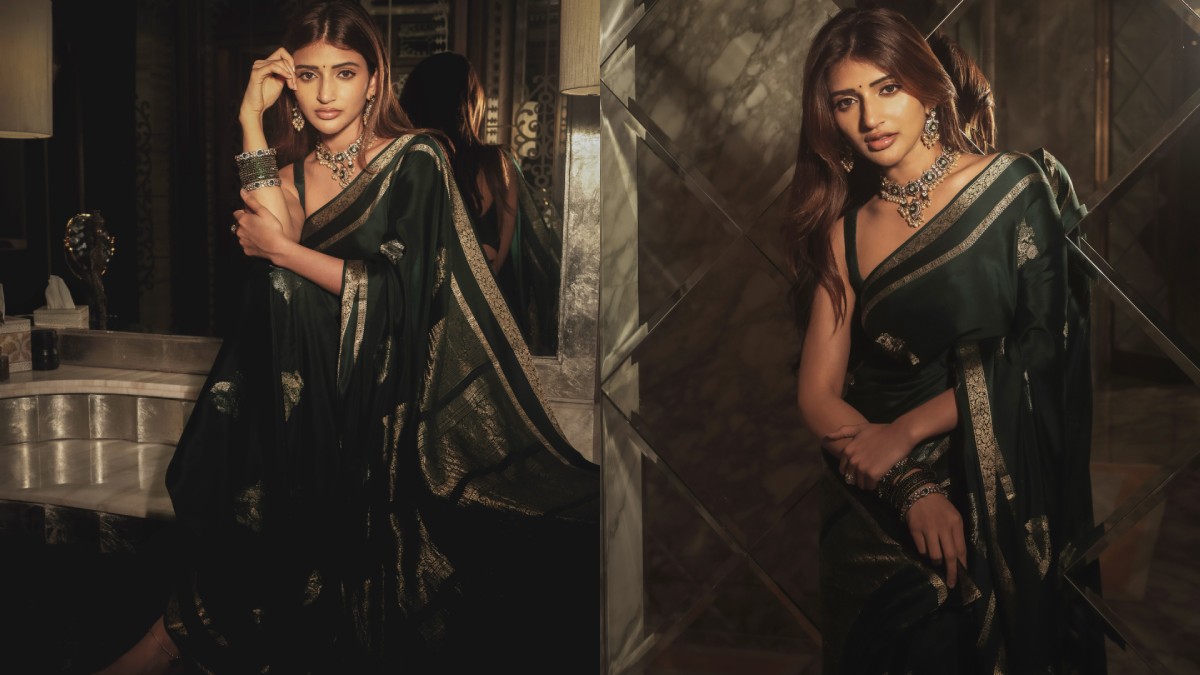 How Sreeleela Makes Timeless Indian Fashion Look Effortlessly Current