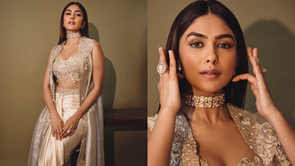 Ivory It Is! Mrunal Thakur’s Luxurious Traditional Look Becomes a Fashion Inspiration