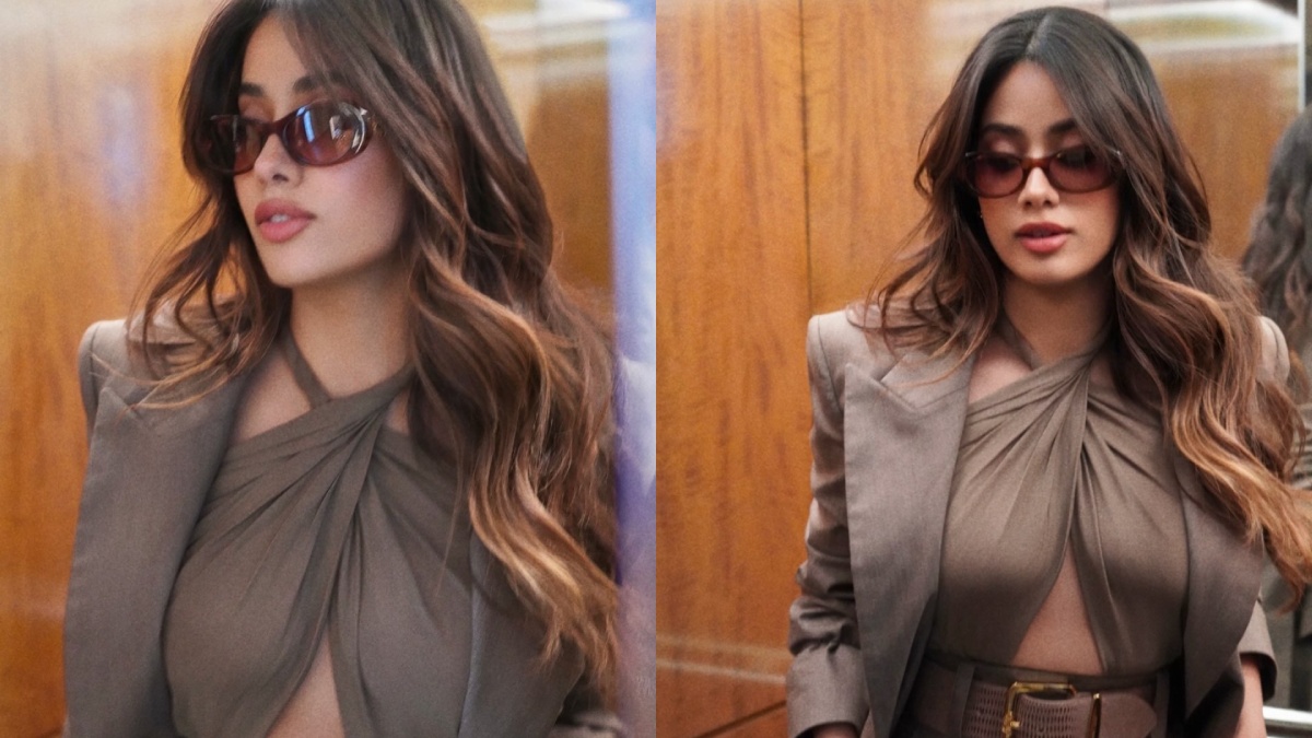 Janhvi Kapoor’s Business Chic Look in Geneva Goes Viral – See Photos