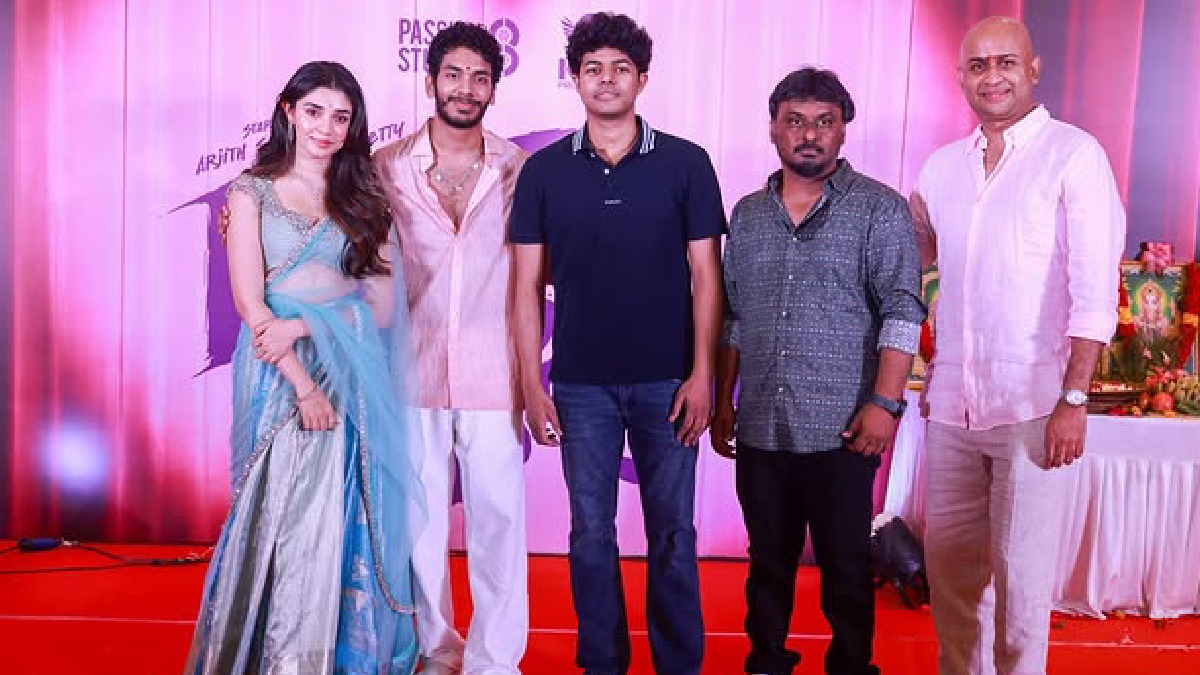 ஹீரோவான ஷங்கர் மகன்.. பூஜைக்கு வந்த விஜய் மகன்.. லவ்வர் பாய் க்ளிக்ஸ்!