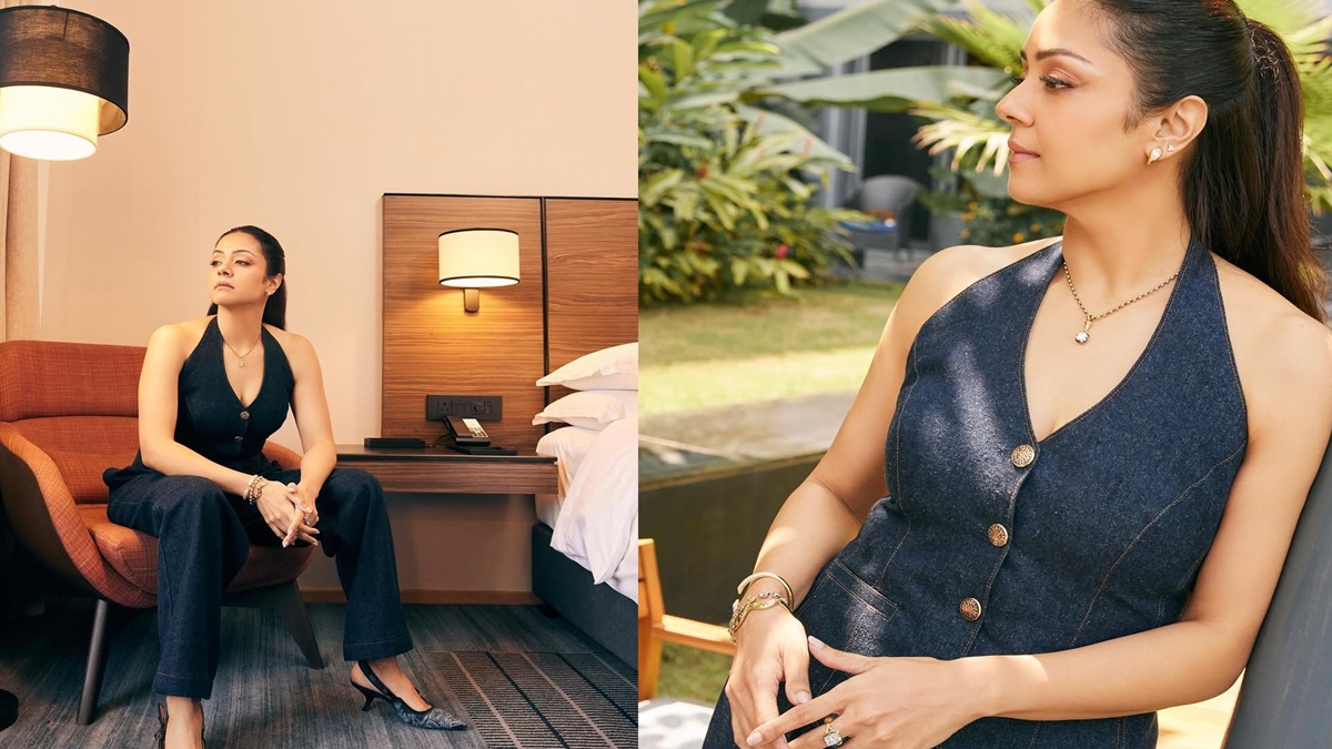 மெத்தையில் அமர்ந்து.. சூப்பராக இருக்கும் ஜோதிகா.. ஆள் அசத்துறாங்களே பாஸ்.. போஸ்லாம் பயங்கரம்