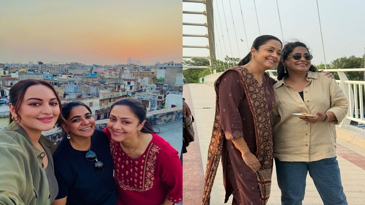 சிஸ்டம் ஷூட்டிங் ஸ்பாட்டில் ஒரே ஜாலிதான்.. ஜோதிகா வேற லெவல் என்ஜாய்மென்ட்