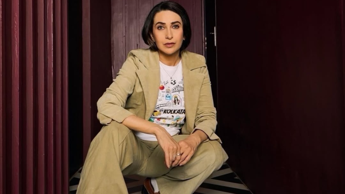 Karisma Kapoor Stuns in Beige Power Suit, Proves Timeless Style Never Fades