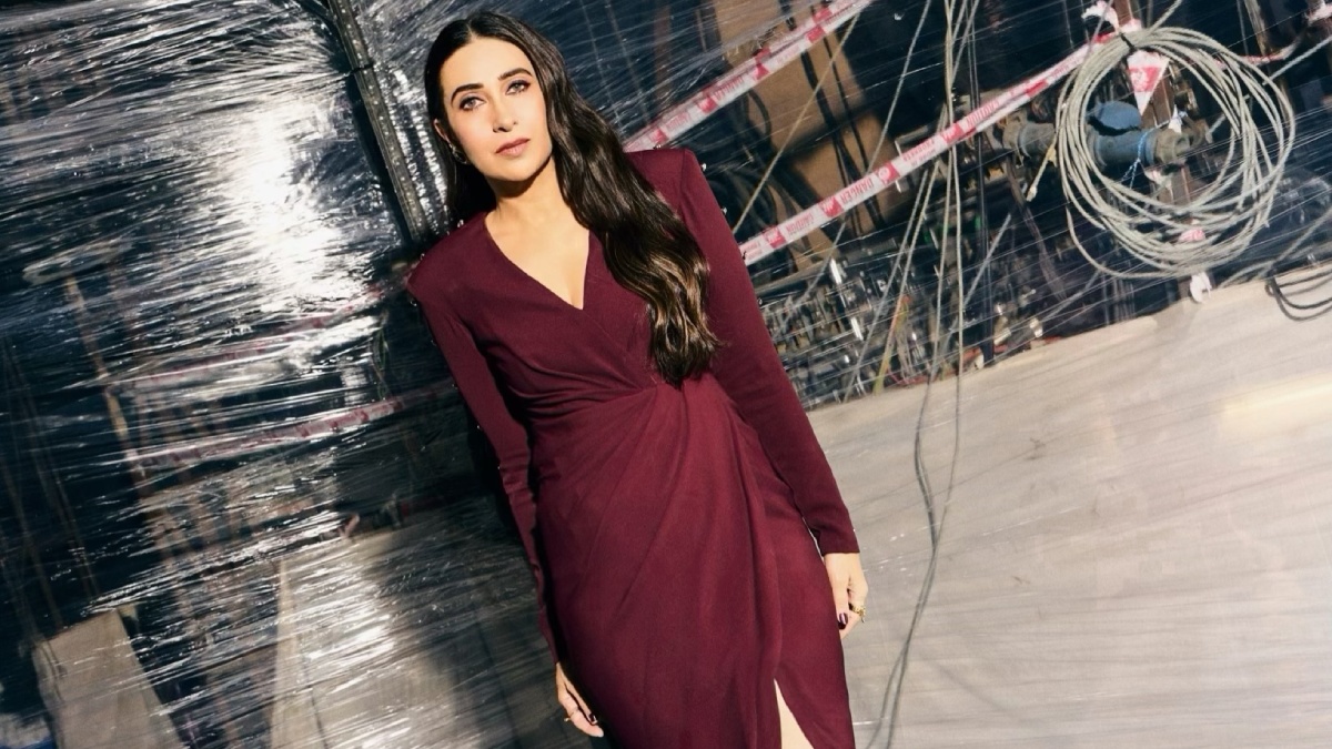 Karisma Kapoor's Graceful Burgundy Look Is Pure Fashion Perfection