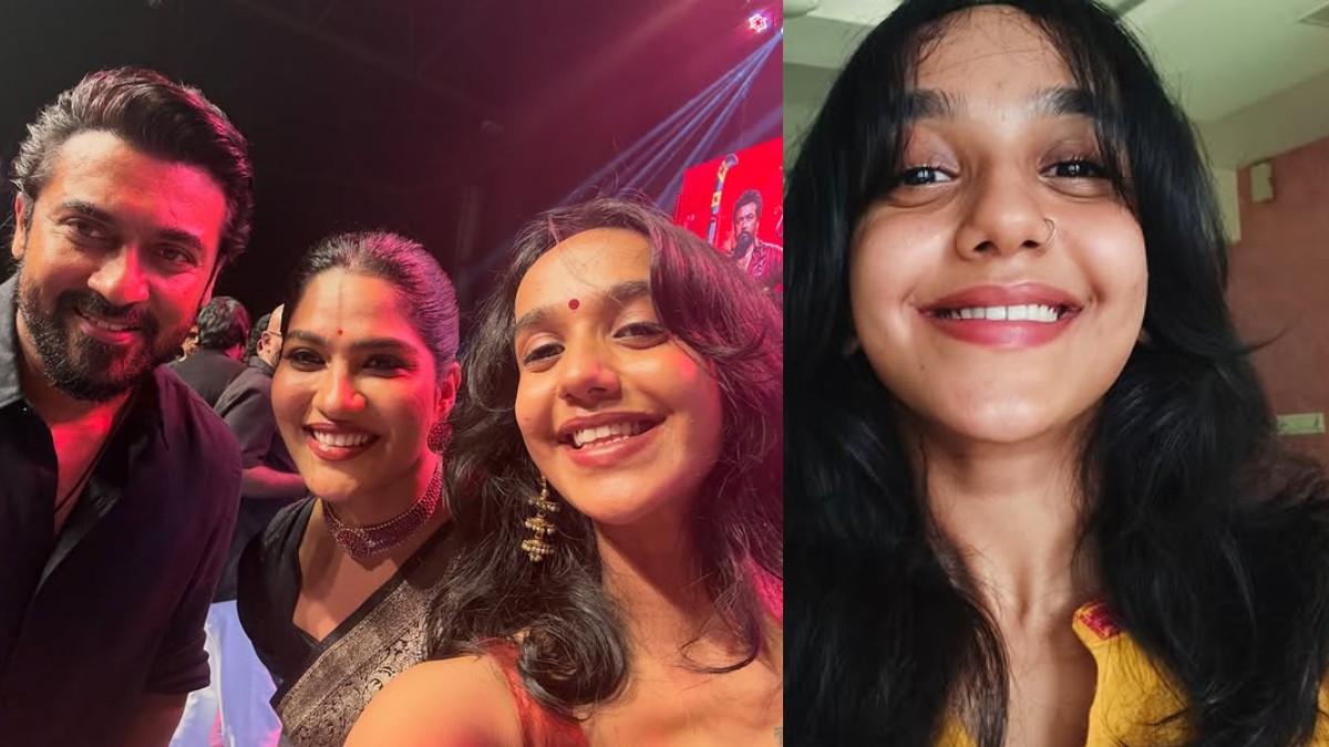 கருப்பு படத்தில் பாவப்பட்ட பெண்ணாக நடித்தவர் யார் தெரியுமா?.. சர்ஃபிங்லாம் அசத்துறாரே!