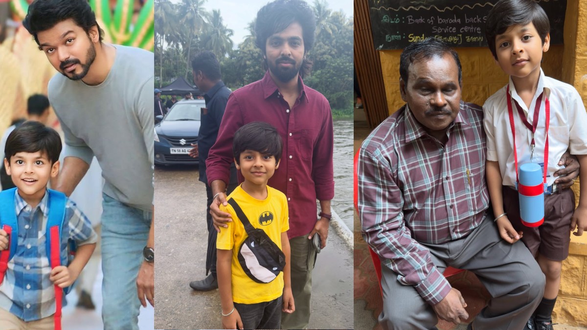 விஜய்யின் ரீல் மகன்.. குட்டி ஹாப்பி ராஜ்.. மாஸ்டர் அகிலனின் அசத்தல் பிக்ஸ்!