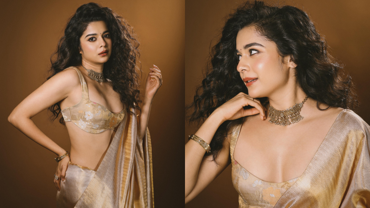 Mithila Palkar Blends Classic Saree Style With Modern Elegance