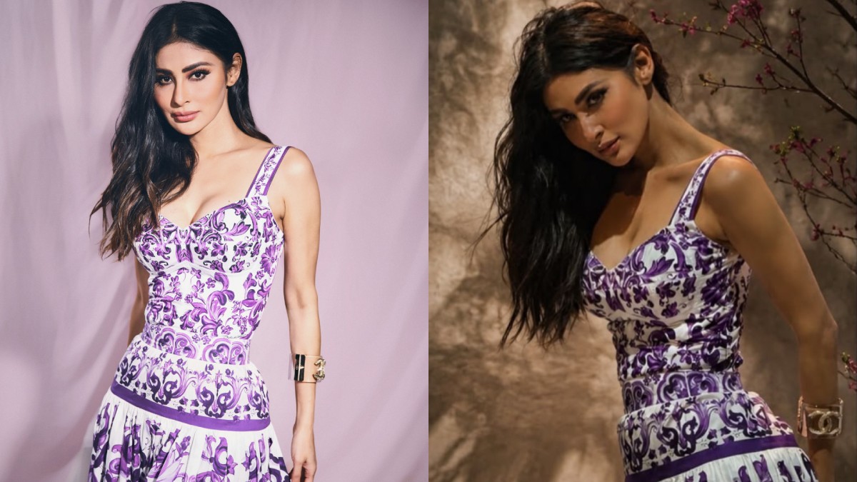 Mouni Roy Blends Vintage Romance With Modern Couture in Her Latest Look