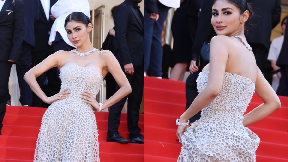 Mouni Roy Dazzles at Cannes 2026 in Diamond Choker and Sheer Couture Gown