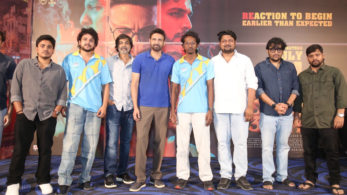 Newton's 3rd Law Movie Press Meet Stills