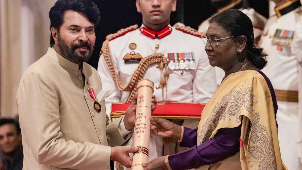 Padma Awards 2026: Mammootty, Alka Yagnik, R Madhavan Receive Prestigious Honours From President Droupadi Murmu