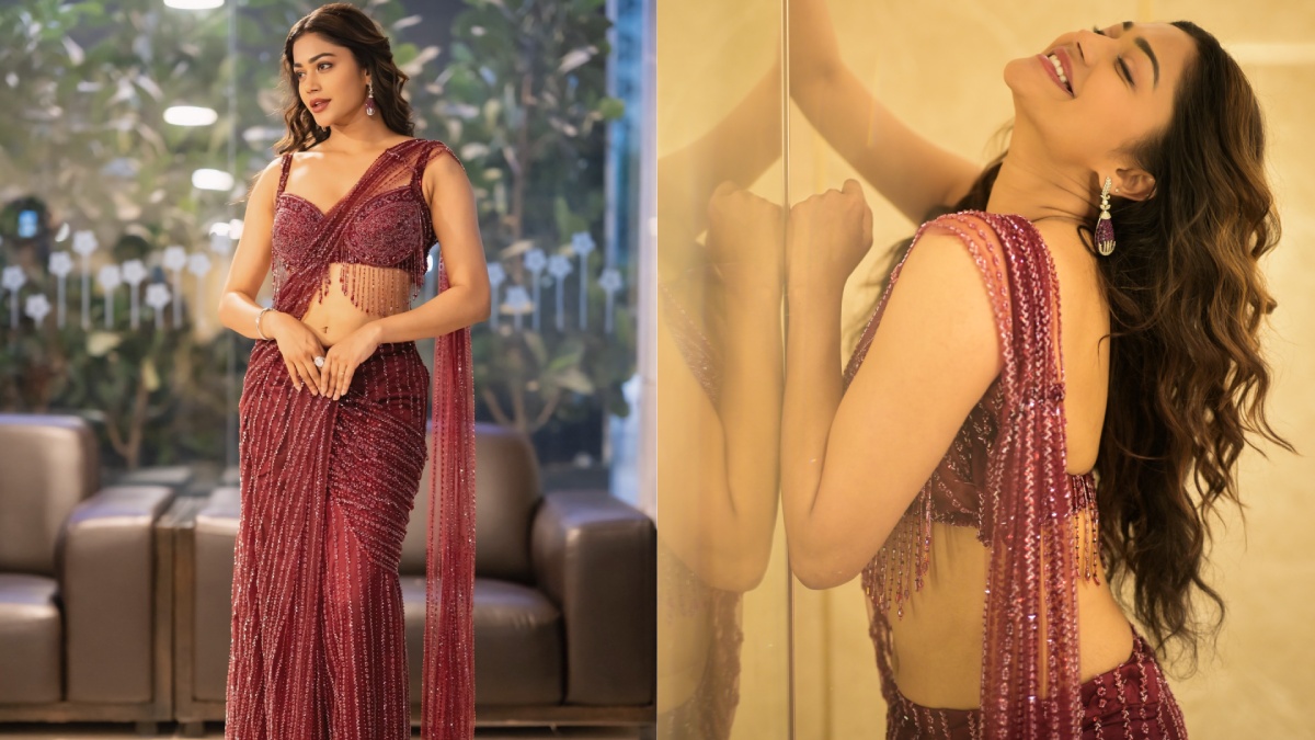 Payal Radhakrishna's 'Little Red Riding Hood' Saree Look Wins Hearts on Instagram