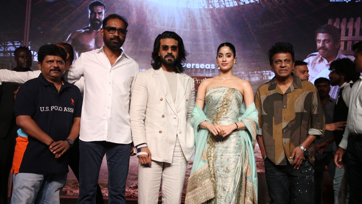 Peddi Movie Promotional Press Meet Held At Bangalore
